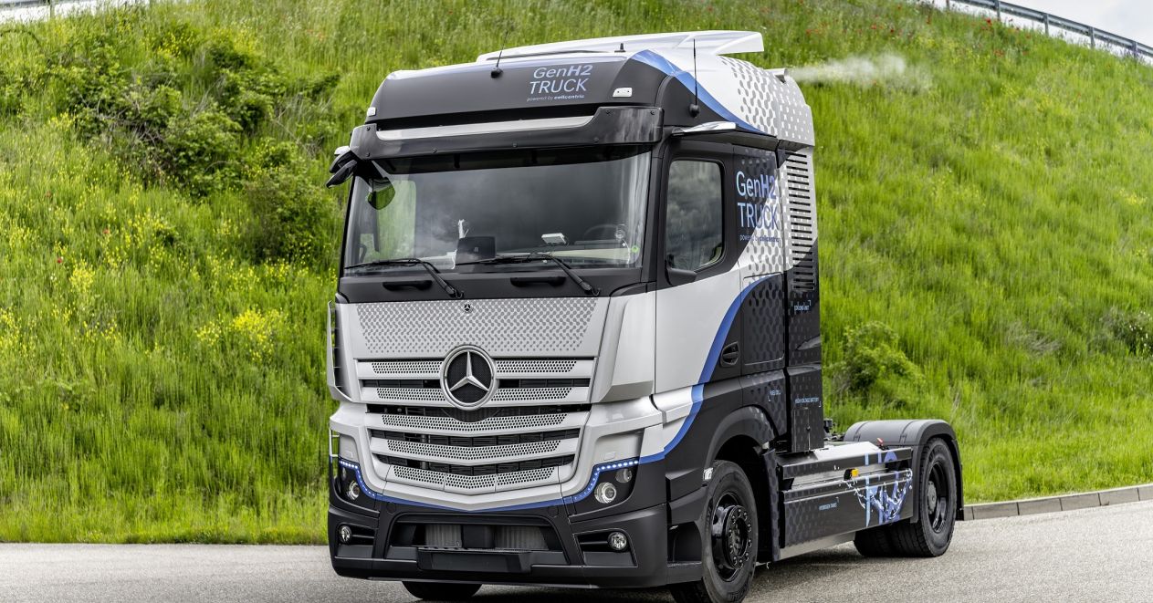 Daimler Truck AG i Shell - samochody ciężarowe z napędem na wodorowe ogniwa paliwowe