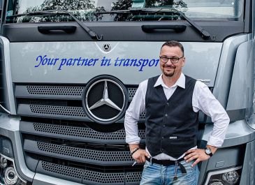 Marek Gepard - najlepszy kierowca w Epo-Trans z Tychów