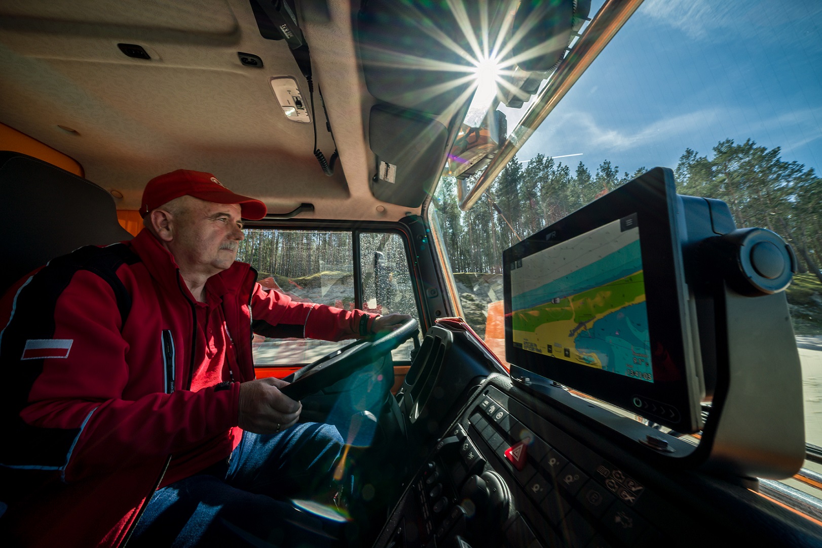 Unimog U5023 - SAR w Sztutowie
