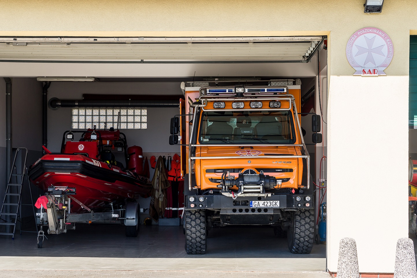 Unimog U5023 - SAR w Sztutowie